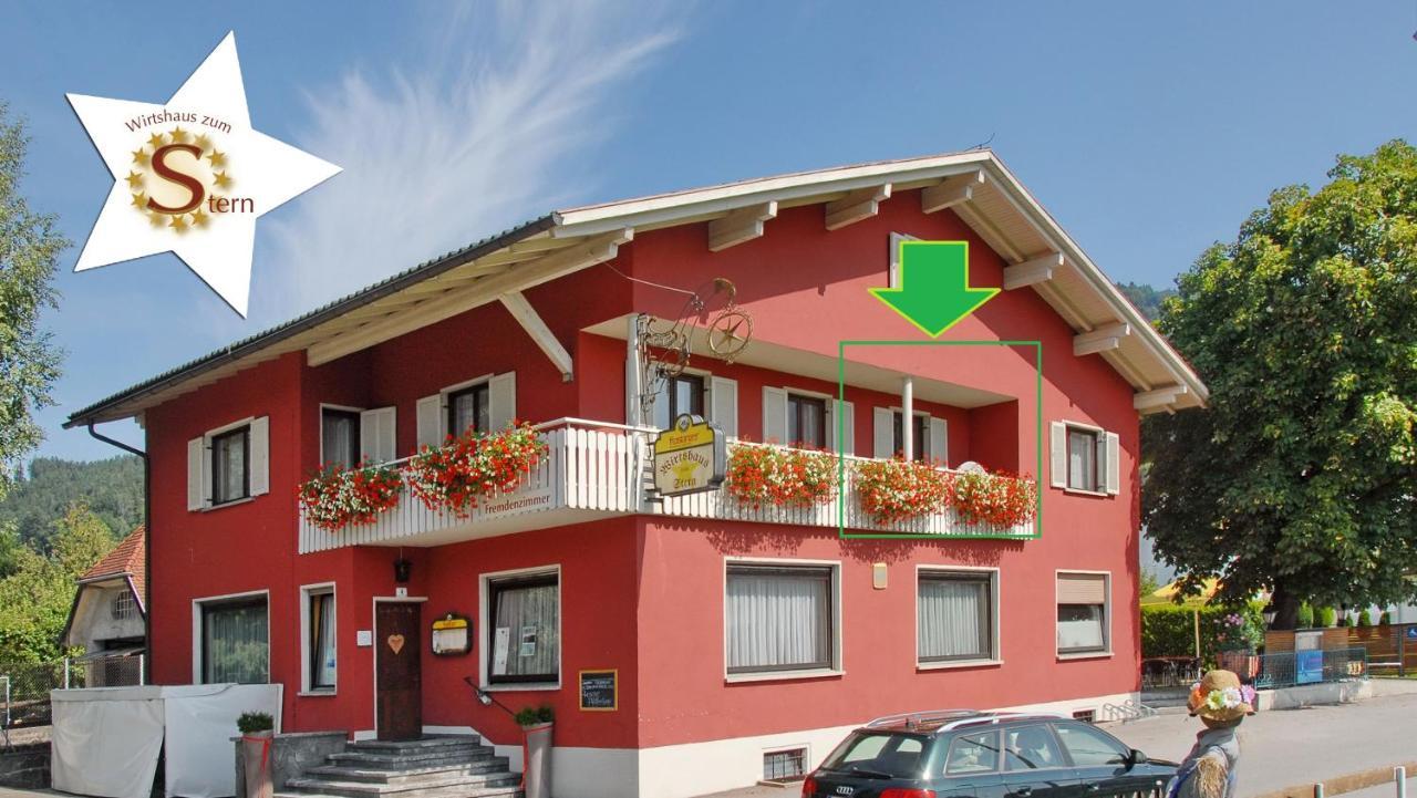 Hotel Wirtshaus zum Stern Satteins Exterior foto